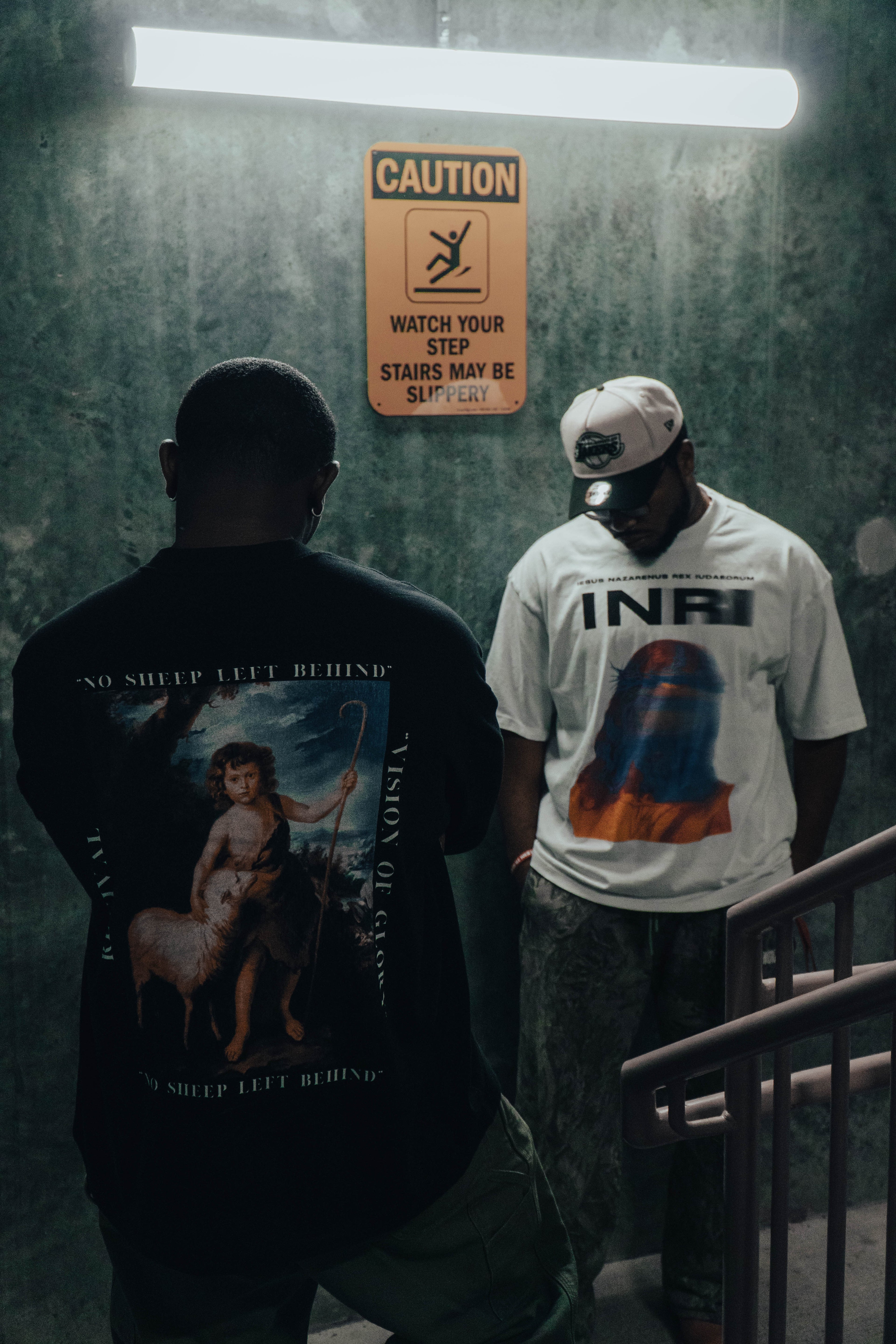 “NO SHEEP LEFT BEHIND” “SHEPHERD BOY” (100% COTTON, UNISEX TEE)