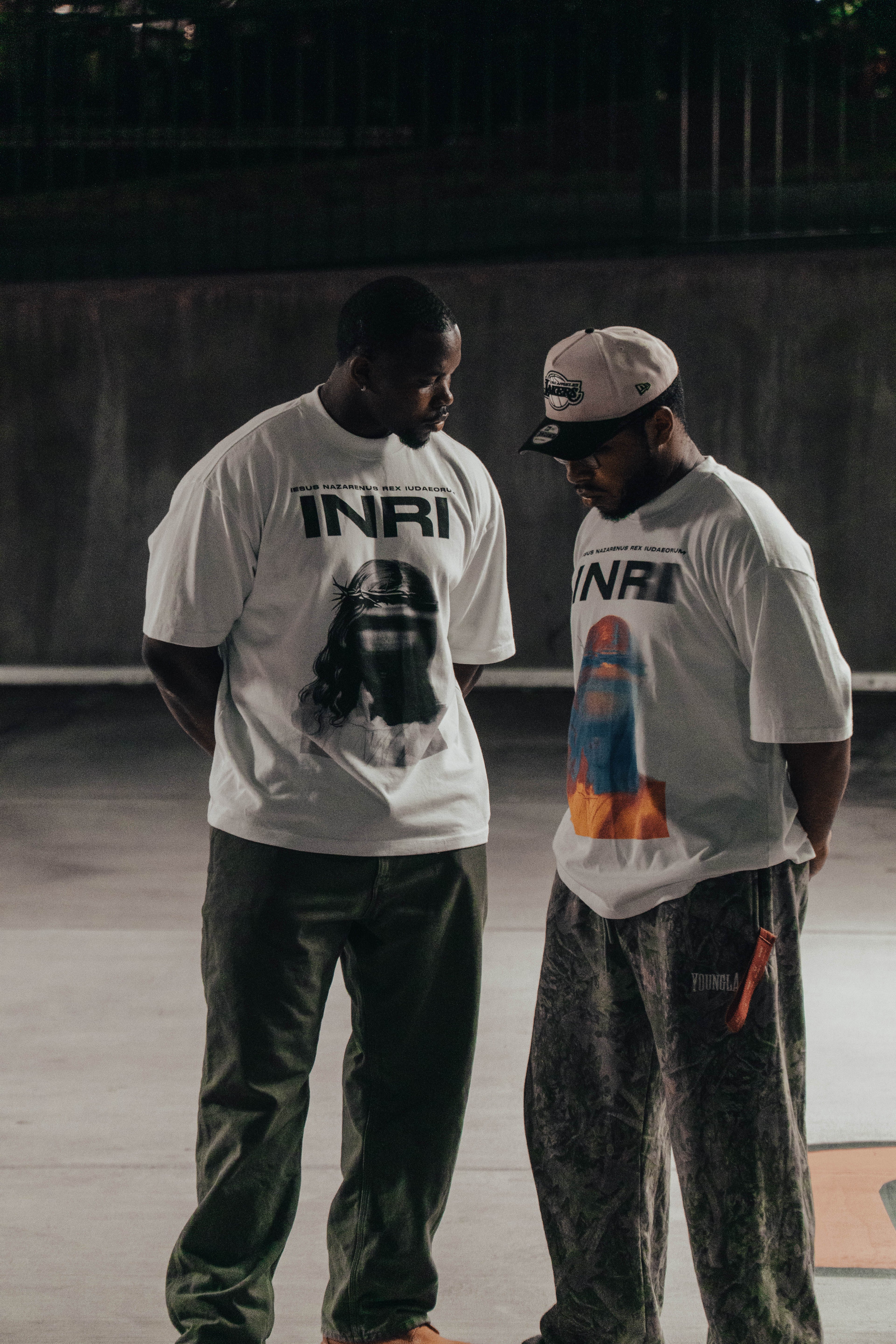 “BEHOLD THE KING OF THE JEWS” (100% COTTON, UNISEX BOLD “INRI”TEE)