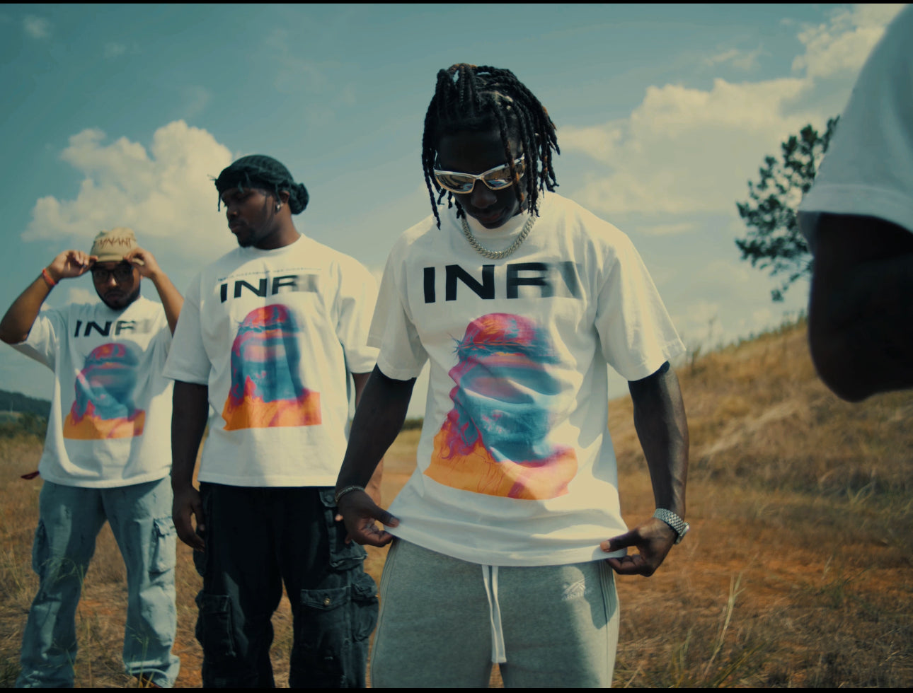 “BEHOLD THE KING OF THE JEWS” (100% COTTON, UNISEX CHROMATIC “INRI” TEE)
